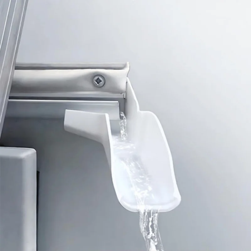 2PCS Motorhome Roof Water Channel Gutter Spouts Mini Gutters For Gazebo RV Roof Drip Edge Gutter Extender Guides Rainwater Away