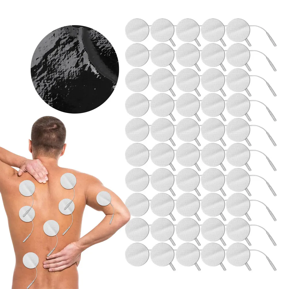 

50/30/20/10P TENS EMS Electrode Pads Gel Patch For Electrode Stickers Electrodes Physiotherapy Massager Nerve Muscle Stimulator