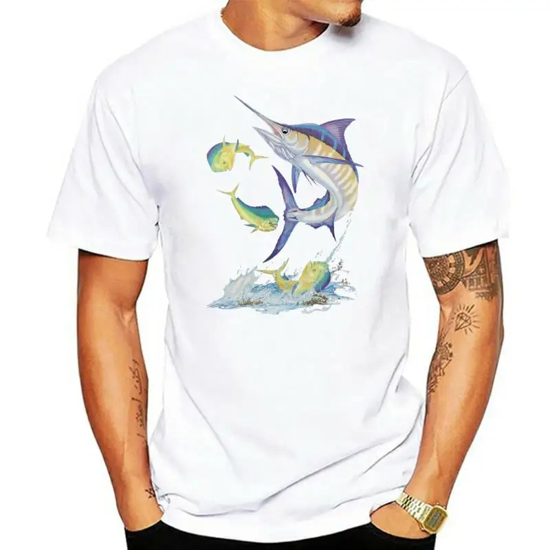 NEW! SWORDFISH Pointy Nose Fish In The Ocean Beach Vacation T-shirts Cartoon T Shirt Men Unisex New Fashion Tshirt Free Shipping