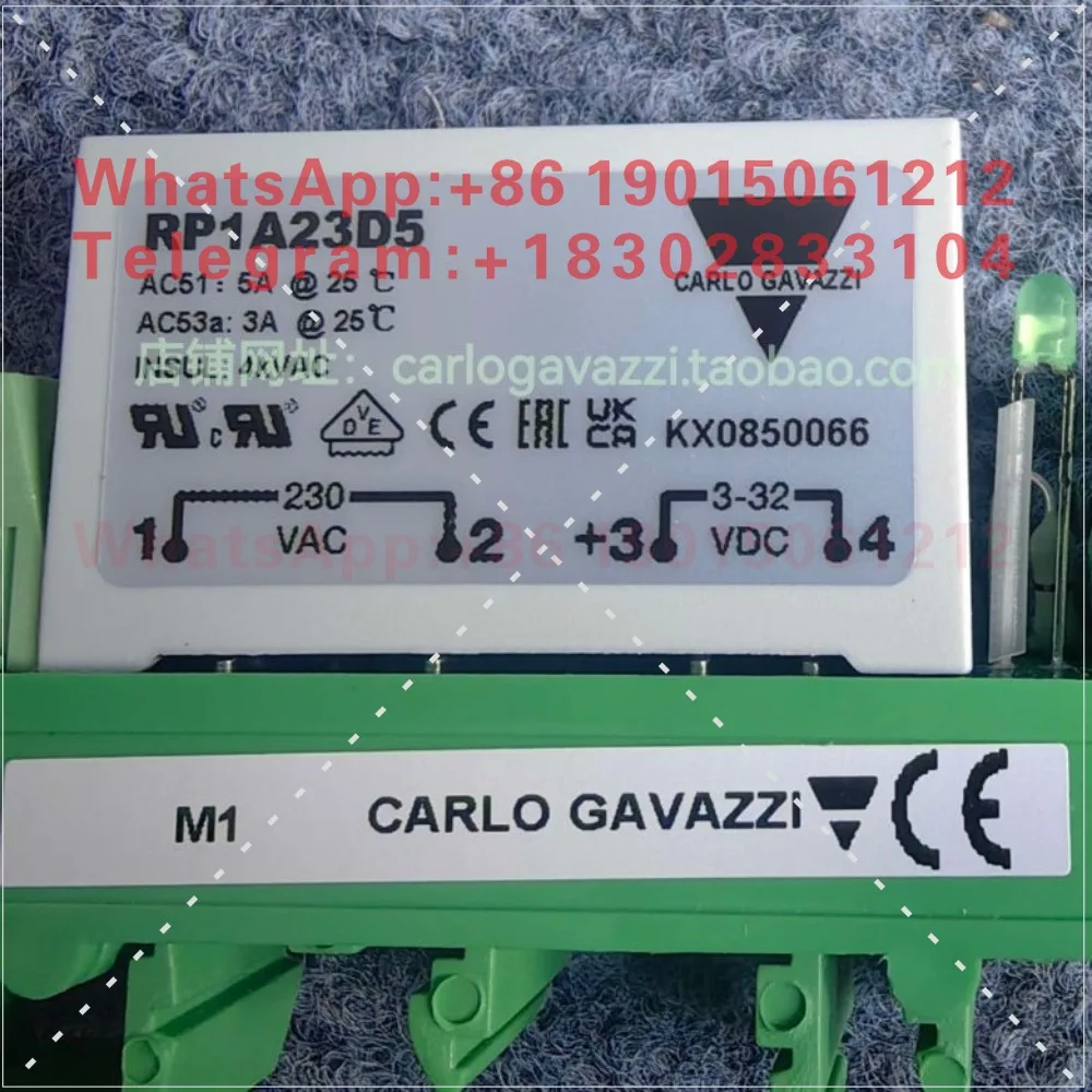 RP1A23D5M1 DC control AC 5A rail small solid state relay