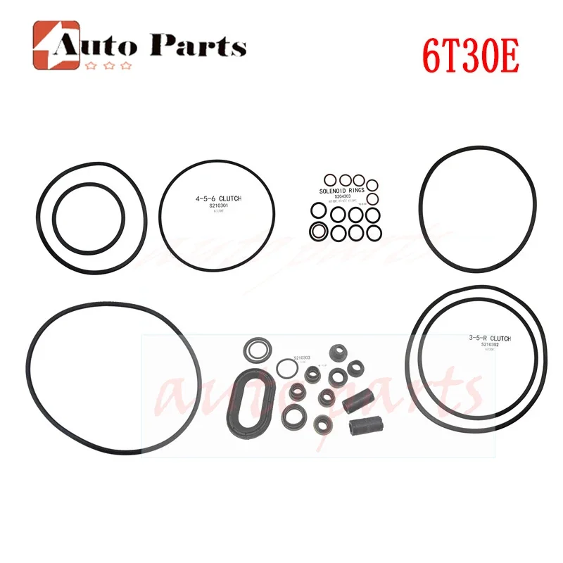 Parts  Automatic Transmission Sealing  Accessories 6T30E Rubber Ring Package Wave Box Repair Kit Car Accessories