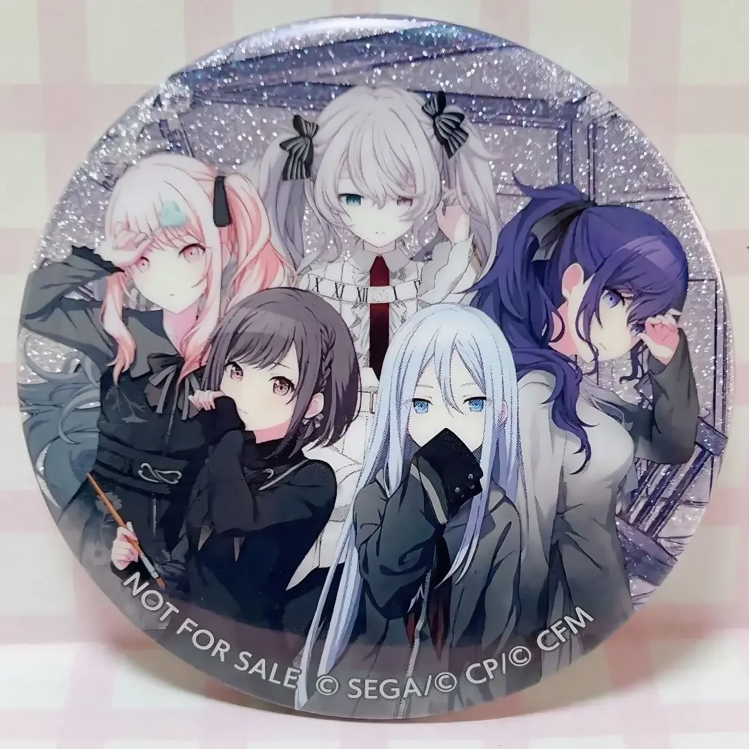 Project Sekai Akiyama Mizuki Yoisaki Kanade Asahina Mafuyu Shinonome Ena Bookbag Brooch Clothes Collar Badge Button Metal Pin