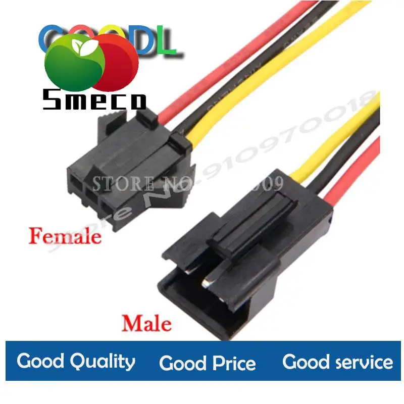 5pairs SM2.54 2 3 4 5 6pin SM Male & female Led Connector 2pin/3pin/4pin/5pin 6pin Wire cable pigtail Plug Total length 40cm