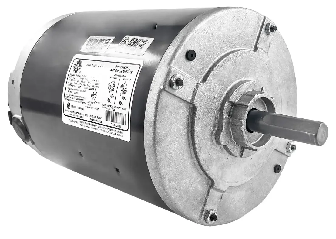 

Мотор для холодильного оборудования Krack (1503752, 11096) 1/2 л.с., 1140 об/мин, 460/208-230В