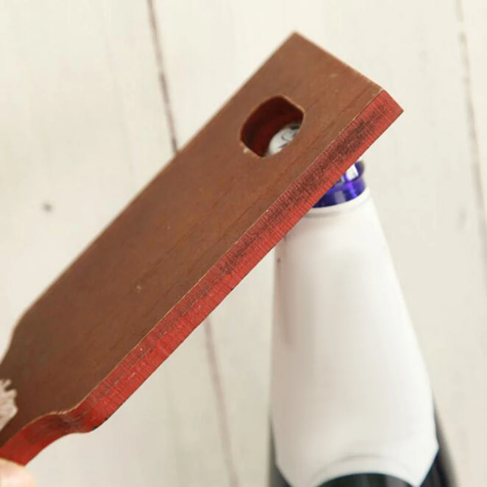 

Creative Beer Shaped Bottle Opener Retro Wall Mounted Home Decor American Country Style Kitchen Bar Tools