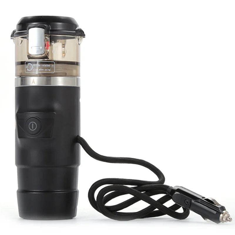 Car Portable Coffee Machine for DC 12V Car Electric Heating Extraction Espresso Coffee Machine Coffee Maker