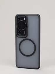 Luxury Magnetic For Magsafe Wireless Charging Phone Case For Huawei P60 Pro Case Shockproof Soft TPU Bumper Cover