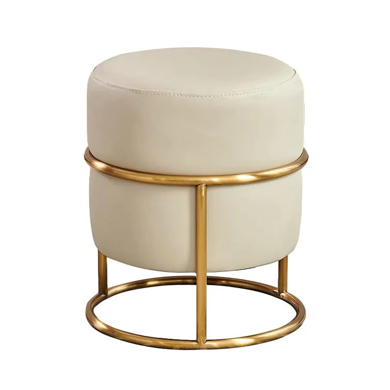 

Bedroom light luxury dressing stool tea table low stool