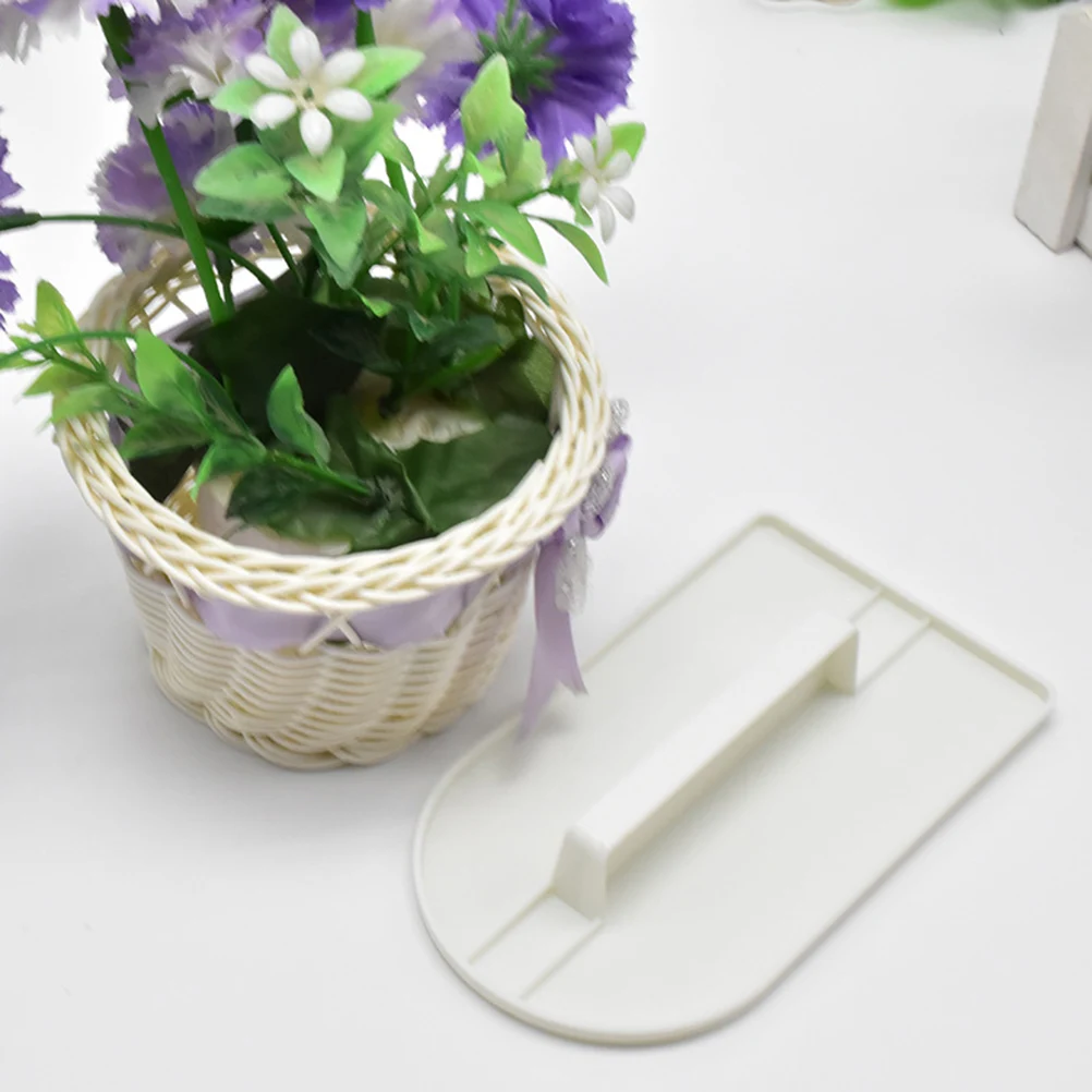 

4pcs Cake Fondant Smoother Set Plastic Scrapers For Baking Decoration Right Angle Elbow Edge Surface Smoothing Tools Cake