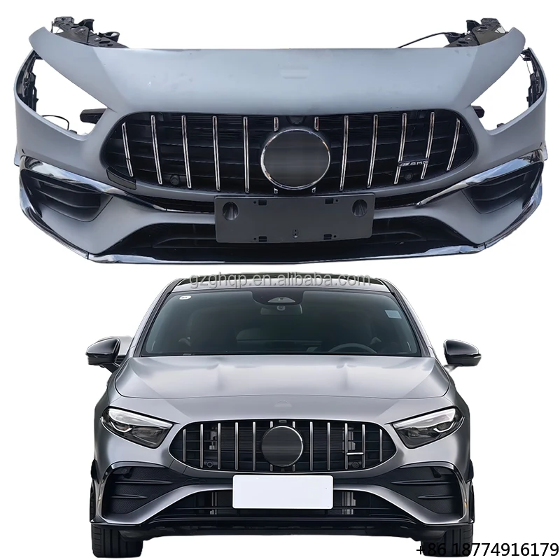 

Original High Quality Car Bumper Grille Assembly Suitable for A-Class W177 A35L Front Bumper 2022-2024