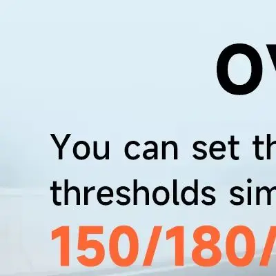 5V Powered HUD Speedometer for Cars SUVs RVs Trucks Featuring Real-Time Digital Speed and Overspeed Notification