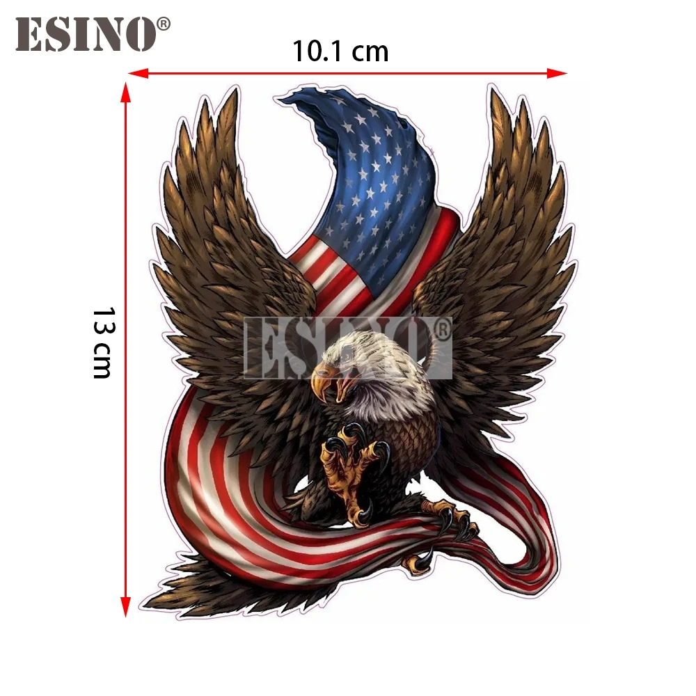 Car Styling Strong America Eagle Decorative Cartoon PVC Painting Car Body Decal Waterproof Sticker Pattern Vinyl