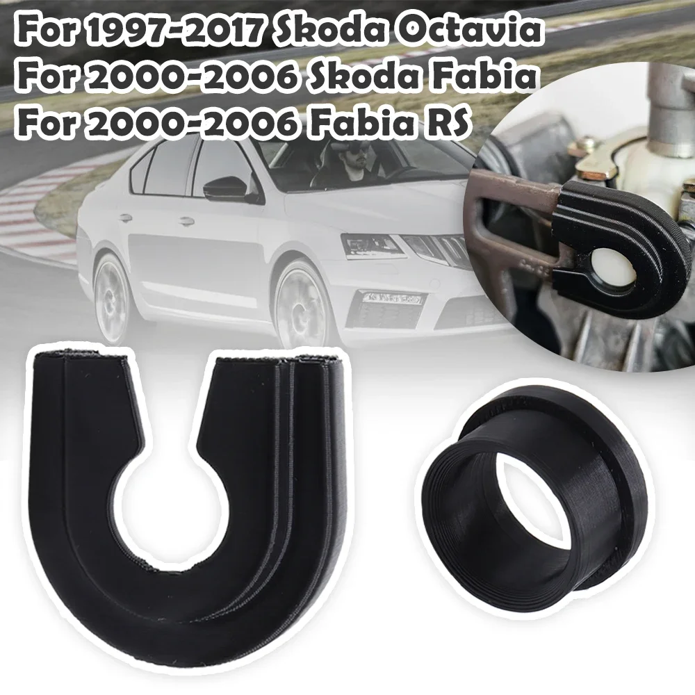 

2pc Upgrade Improved Version First Gear Getter Bushing Manual Trans Gearbox Shift Lever Pivot Repair Kit For Skoda Octavia Fabia