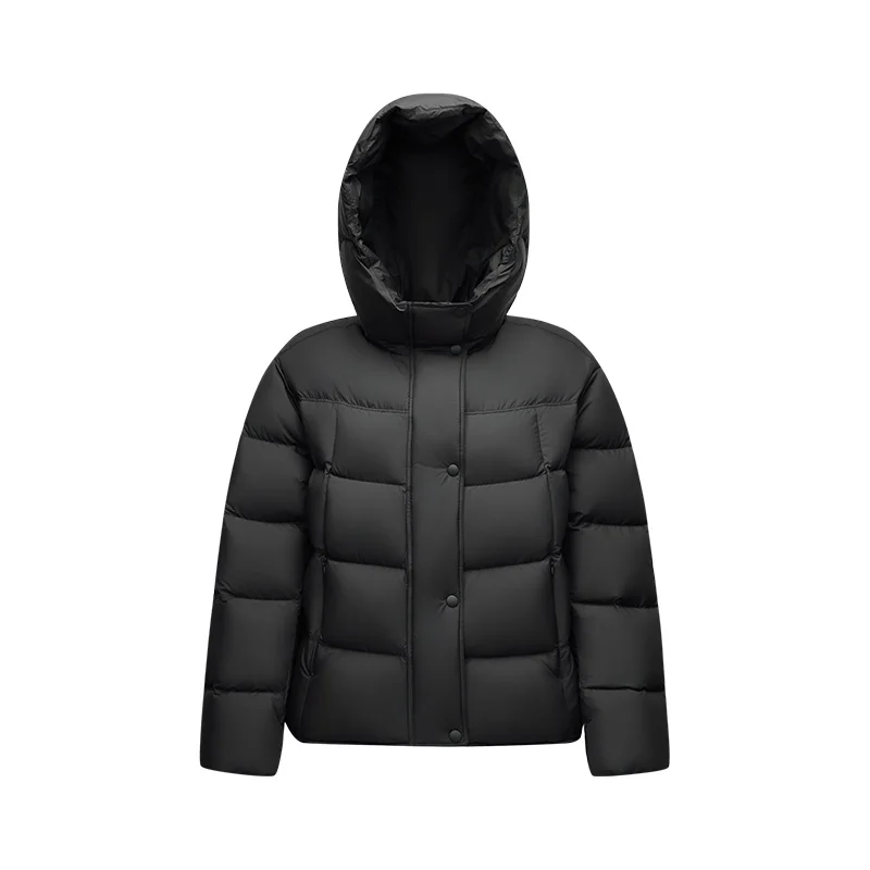 Semir Down Jacket Women Winter Down Waterproof Oil-proof Stain-proof Heat-Generating Anti-Static 2026 New Mid-Length Women