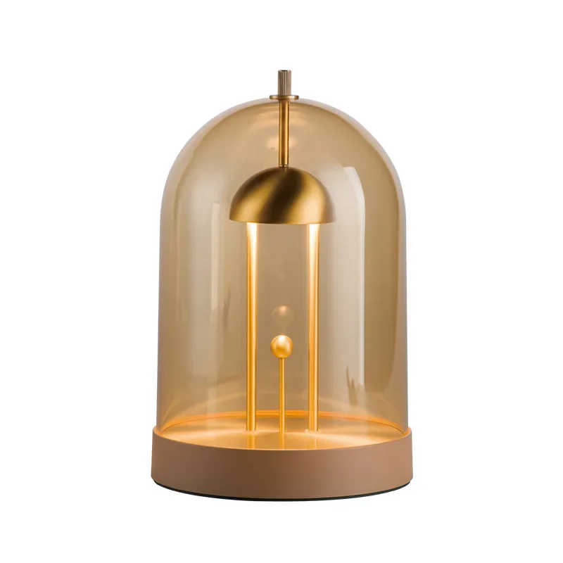 โคมไฟตั้งโต๊ะชาร์จไฟ DIY ของขวัญสุดพิเศษ โคมไฟข้างเตียงให้แสงอบอุ่น สร้างบรรยากาศโรแมนติก