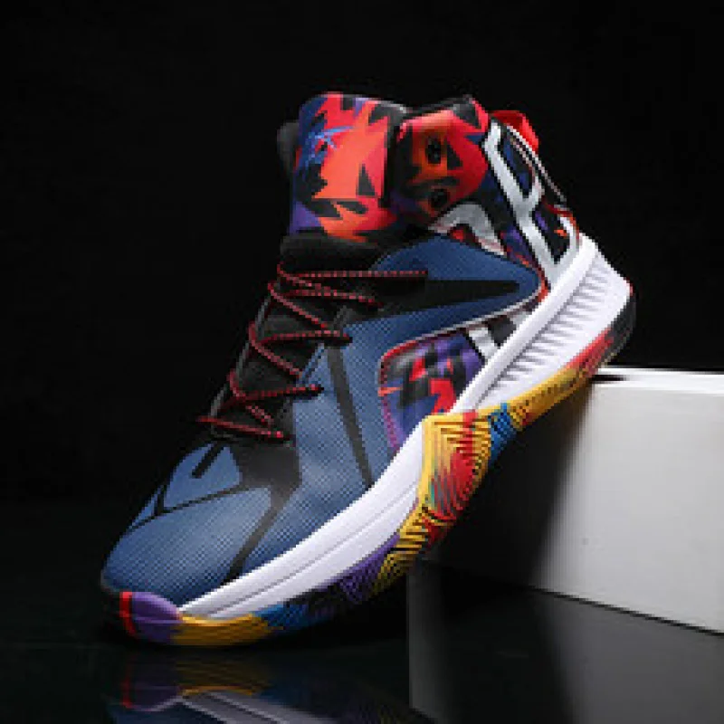 

2025 Взрывы Мужская обувь Износостойкие баскетбольные кроссовки Мужская обувь оригинальные товары кроссовки Осенние мужские противоскользящие кроссовки