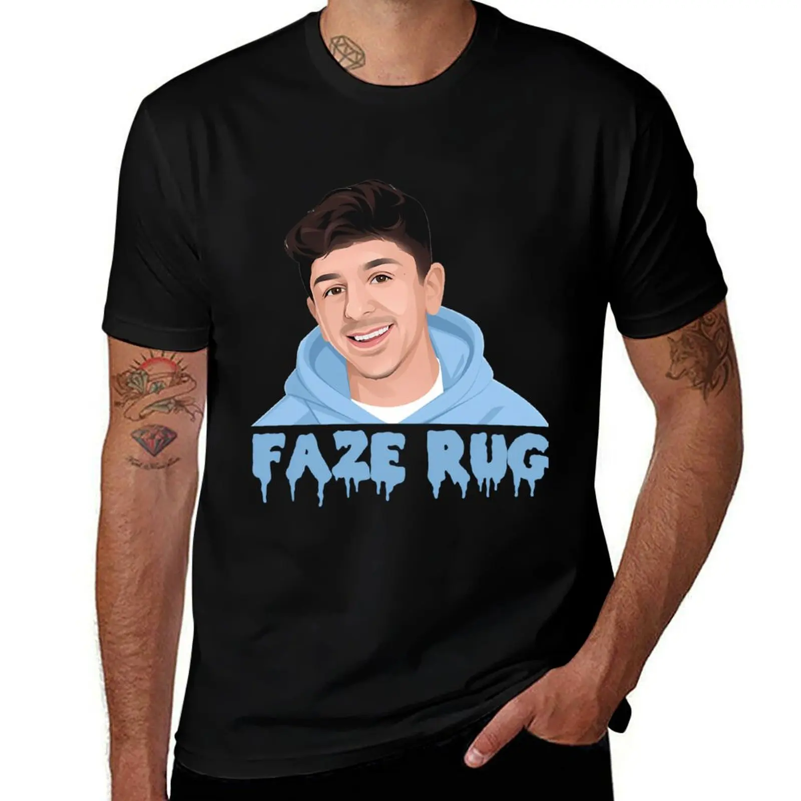 

faze rug T-Shirt Functional Casual Short Sleeve Tee