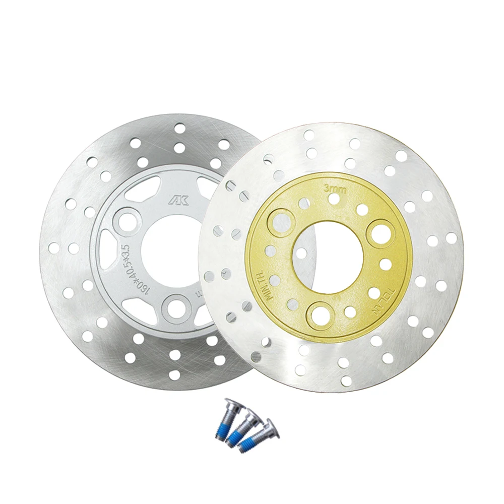 Motorcycle 155mm/160mm Front Brake Disc Rotor With 3 Bolt Kit For GY6 Scooter Moped Z50 Z50A Z50J DR11 Replace Parts
