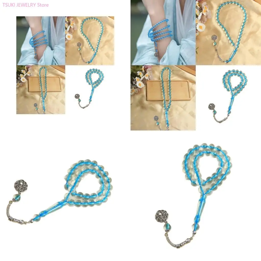 

62KE Исламский Тасбих 33 бусины Плательщик для удобной молитвы, поклонения, медитации