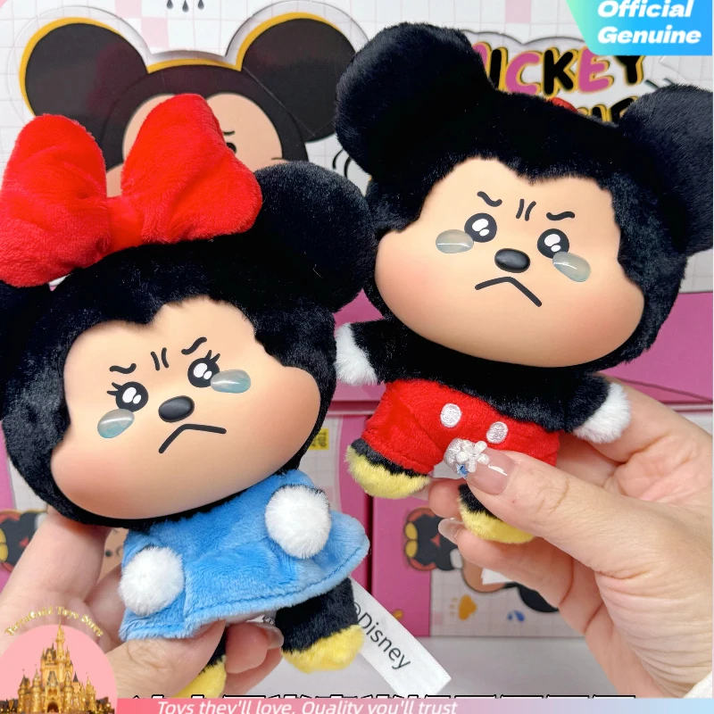 

Новинка: Оригинальная серия виниловых плюшевых фигурок Toptoy Disney Mickey Minnie Pouting в слепых коробках, брелок-подвеска, игрушка-подарок для девочек и детей