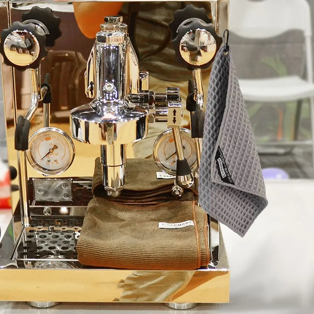 Kichen Tools Absorbing Water Coffee Machine Cleaning Towel No Lint Druable Waffle Weave Dish Cloths High Fiber Bar Towel Kitchen