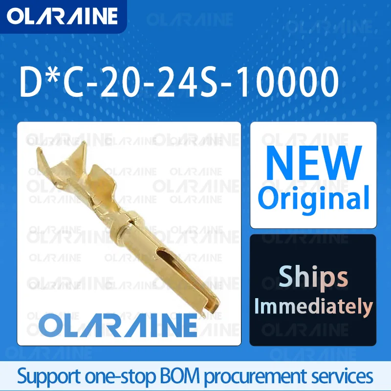 

50/200/500Pcs D*C-20-24S-10000 100% brand new and original IC chip D-Sub Contacts