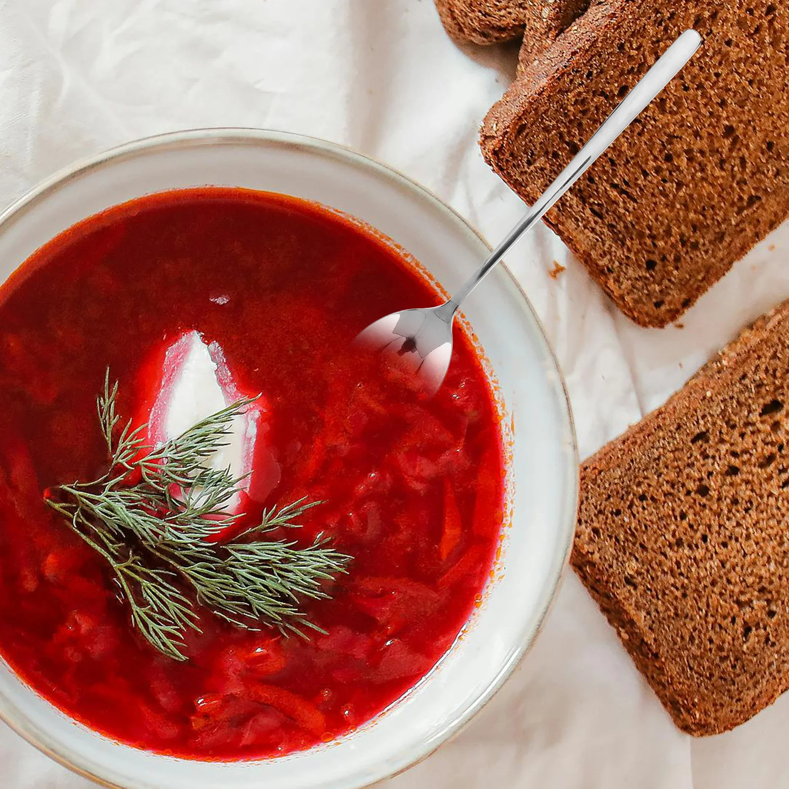 Reusable Cutlery Metal Chopsticks Container Silverware and Spoons Supplies Camping Dinnerware Portable