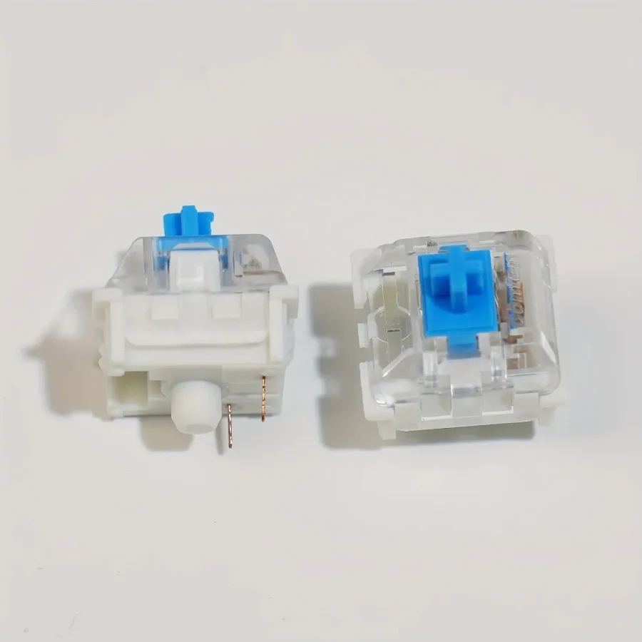 30/90Pcs Keyboard Switch Keyboard Clicker Key Replacement 3 Pin Tactile Switch Mechanical Keyboard Free for Keycap Puller&Brush