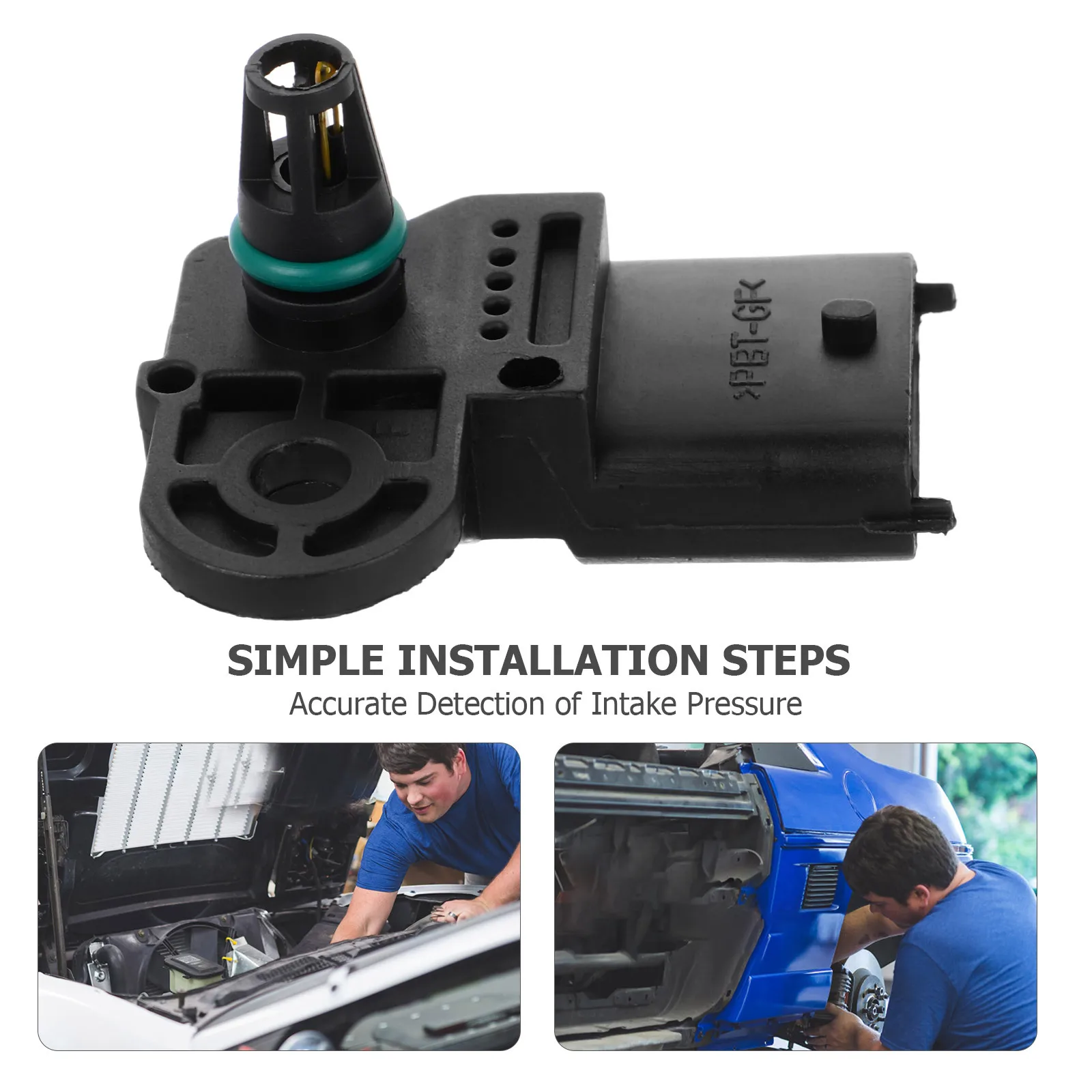 مستشعر ضغط الهواء المتين عالي الدقة، جزء السيارة، خفيف الوزن، إعداد بسيط قابل للتطبيق على نطاق واسع