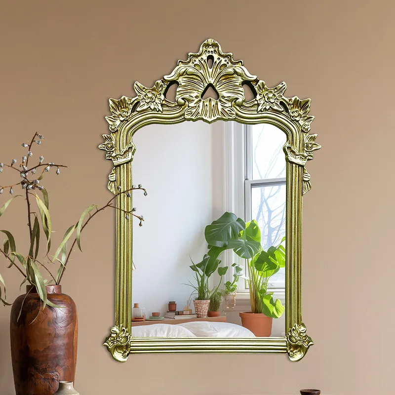 Wall Funky Mirror Nordic Vanity Girls Luxury Big Hanging Bedroom Bathroom Aesthetic Mirror Decoration Espelhos Home Products