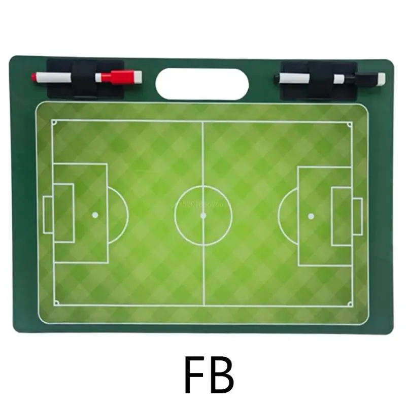 Double-Sided Basketball Full Half Court Board Dry Erases Football Coaching Board GXMF