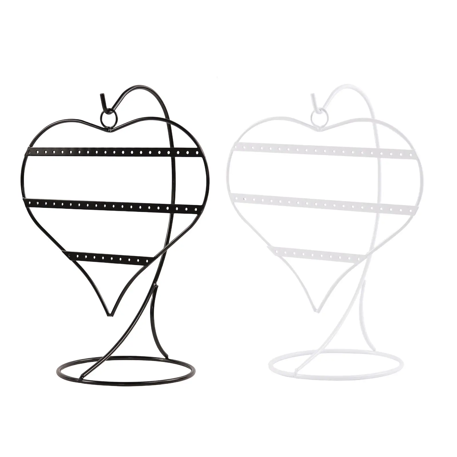 

Подставка для сережек, металлический настольный органайзер для хранения ювелирных изделий для фотографии, комод, витрина, прилавок, розничный магазин