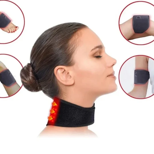 

660nm 850nm Wavelengths Near Infrared Light Therapy Belt for Effective Neck Shoulder Pain Relief and Cellular Rejuvenation Pad