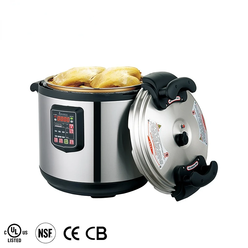 

Best Sellers 50L 17L 21L 25L 33L 45L 55L 65L Steel Commercial Big Capacity Electric Rice Restaurant Pressure Cooker