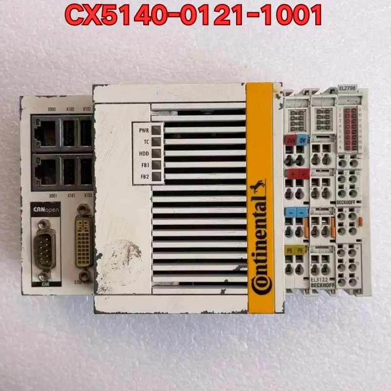 Second-hand PLC module CX5140-0121-1001 function test is normal