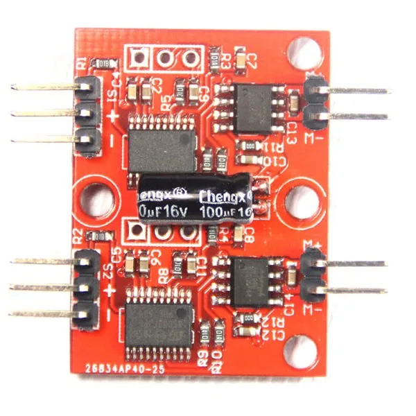 Grosir Pabrik FEETECH 4CH Servo Motor Controller FT-SMC-4CH untuk Motor DC Kit Robot Edukasi STEM Suku Cadang Aksesori