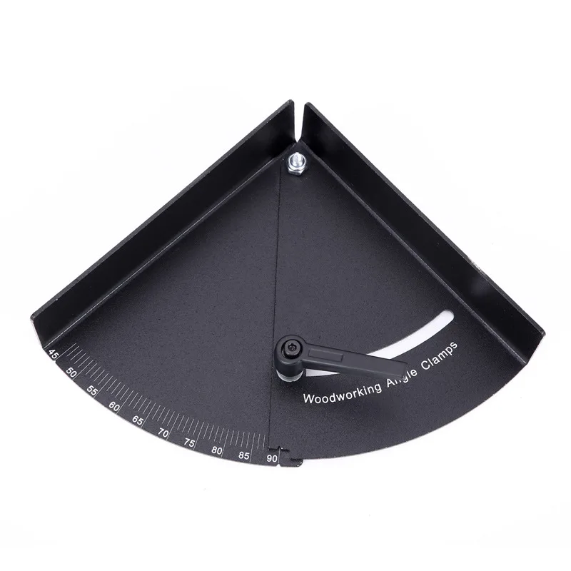 22.5°-180° Degree Protractor Woodworking Angle Clamp Woodworking Tools Measuring Ruler Angle Meter Metal Alloy Goniometer