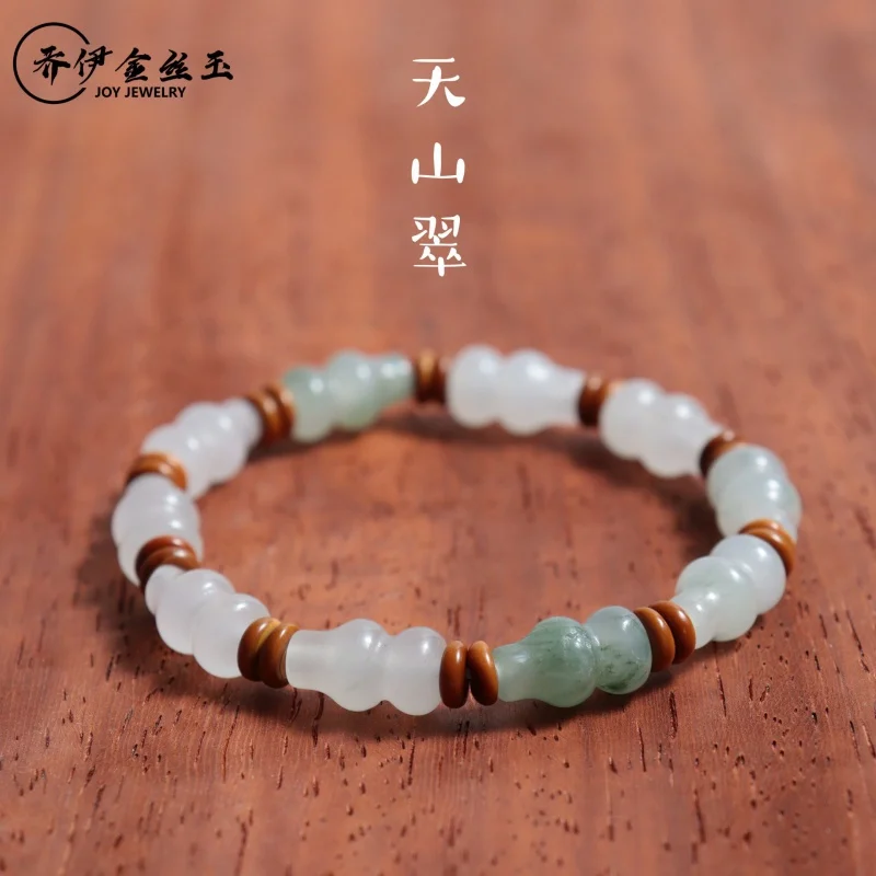 Jiuya Crystal Natural Chorite Crystals Bracelet Multi-Layer Yarn Bracelet Cornucopia Single Ring Bracelet Factory direct sales