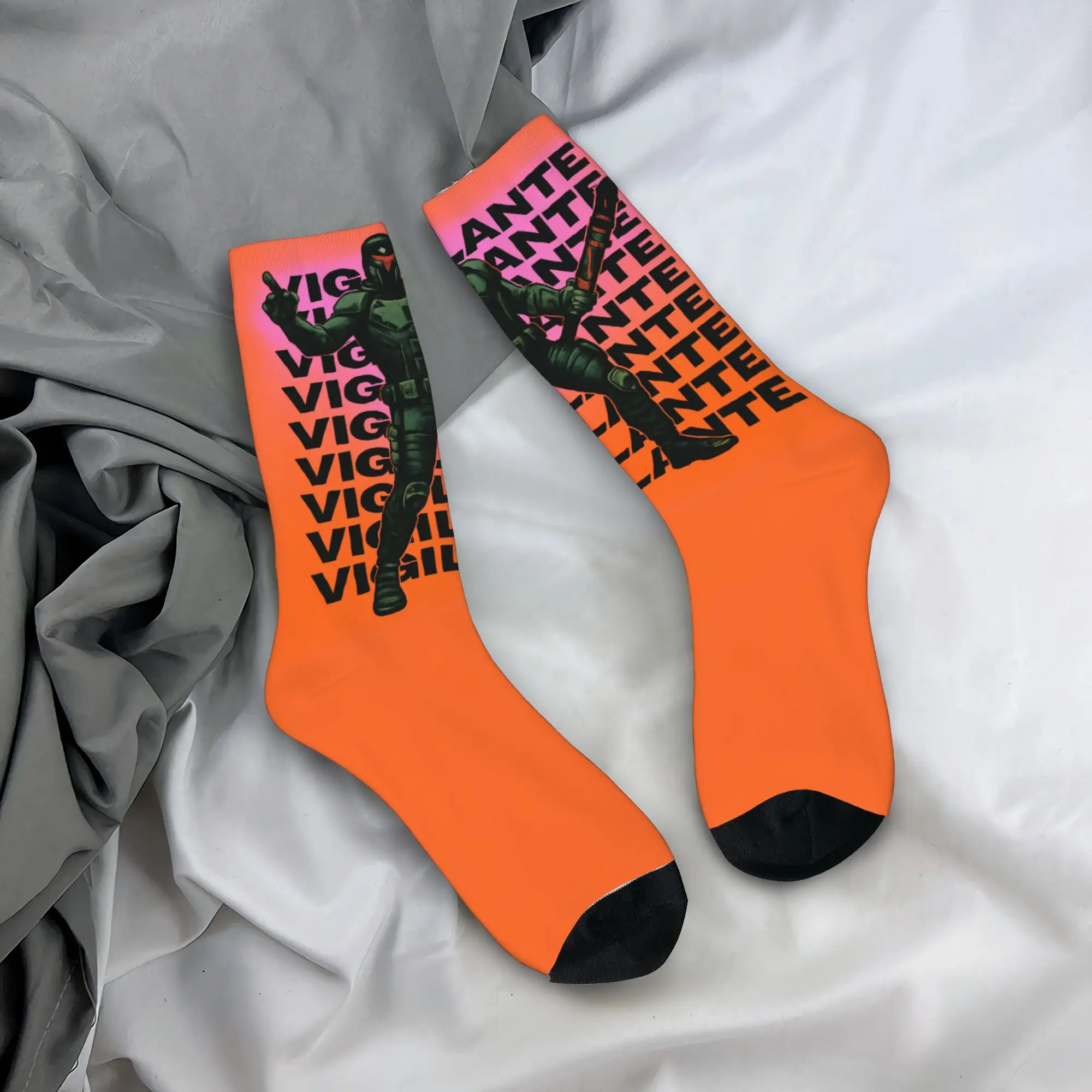  Peacemakers  Socks  Anti Slip Stockings Couple High Quality Outdoor Socks Winter Fashion Graphic Socks