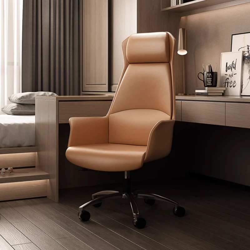 

Relax Computer Office Chair Design Lumbar Support Modern Nordic Office Chair Comfy Rolling Chaise De Bureaux Home Furniture