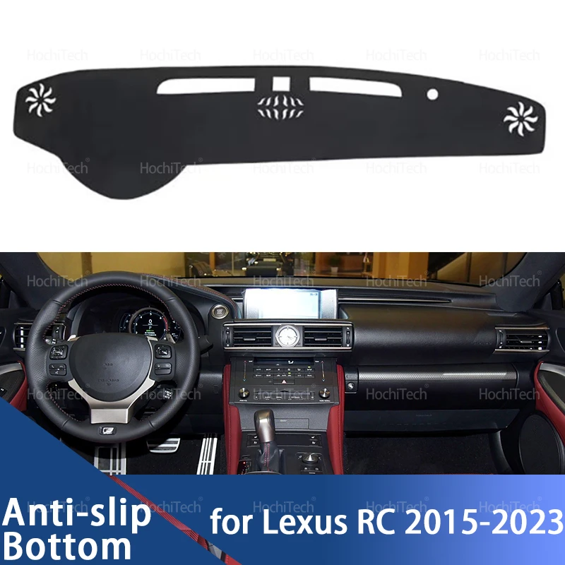 

Car Dashboard Cover Avoid Light Pad Instrument Platform Cover Mat Carpet for Lexus RC300 RC350 RC200T XC10 2015-2023 2024 2025