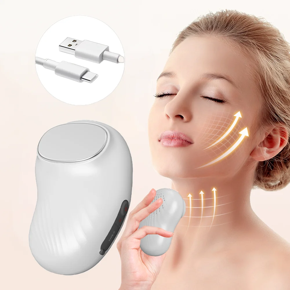 2024 new face beauty machine cold and hot hammer for facial lifting skin tightening pain relief cooling massager