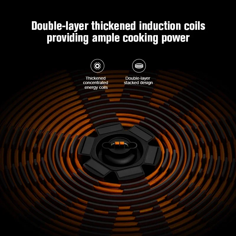 Xiaomi Mijia Induction Cooker Youth Edition 2100W Adjustable Smart Electric Oven Plate Creative Precise Control Cookers Wok Tool