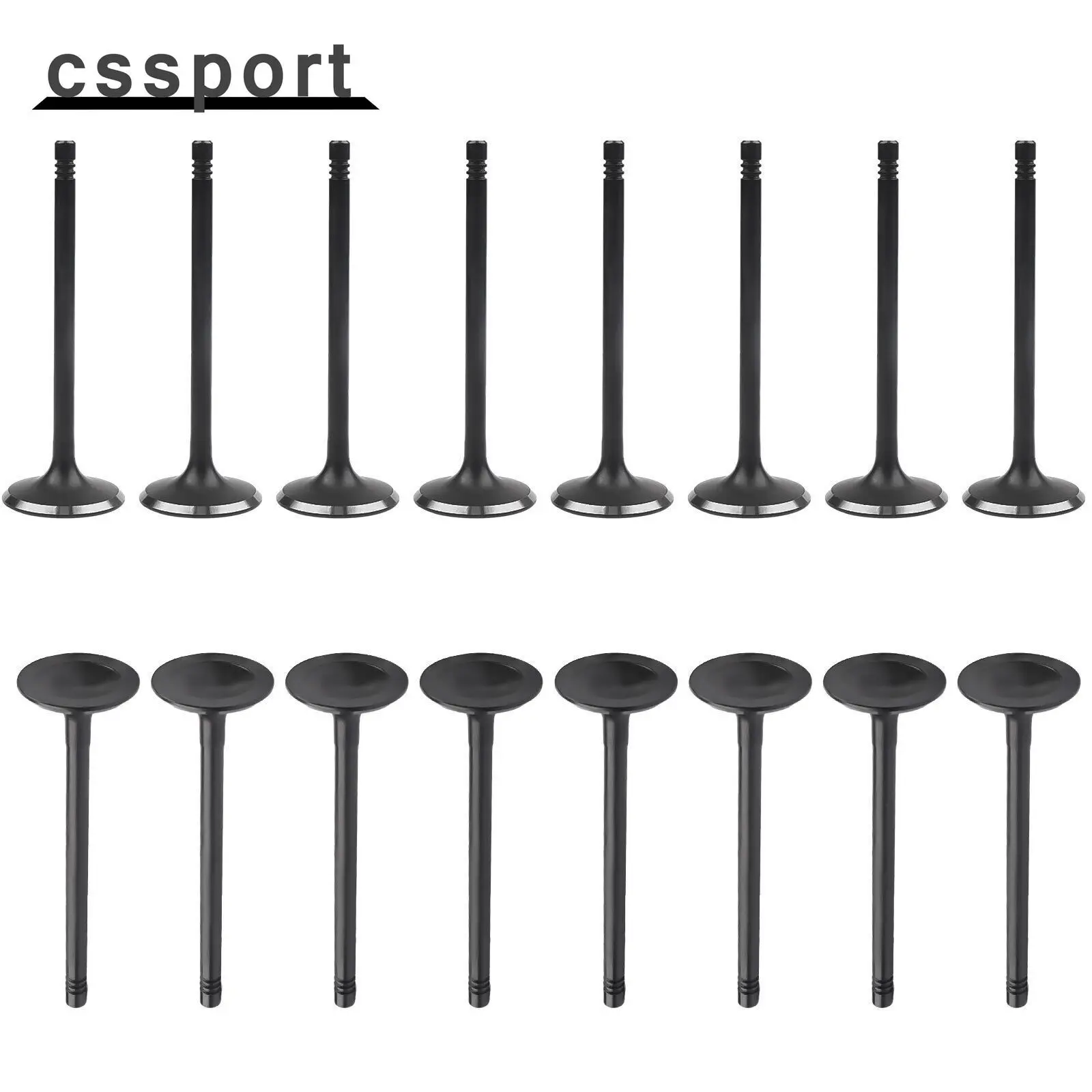 12596034 12615936 24434464 24454518 NOVAS válvulas de escape de admissão para motor Chevrolet GM Buick Saturn 2007-2017 2.0/2.4L