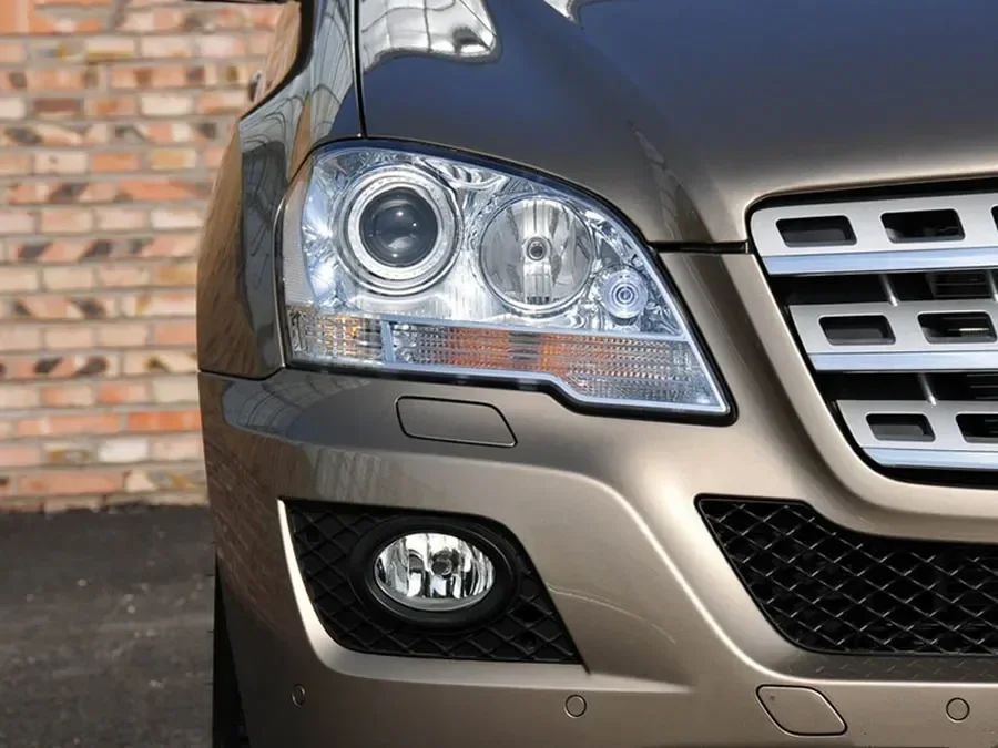 For Benz W164 ML400 ML450 ML350 ML320  2008-2011 Headlights Transparent Cover Lampshdade Headlamp Shell Lens Plexiglass