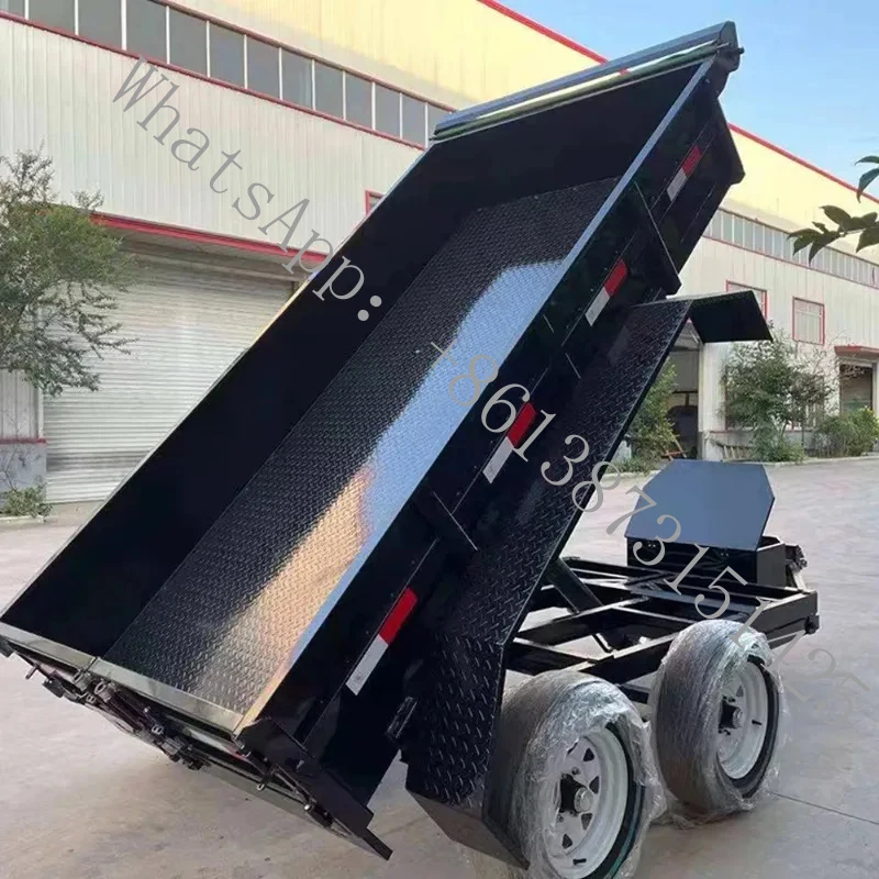 Suitable 7x14 Dump Trailers, Yard Tractors and Trailers, Farm Trailers