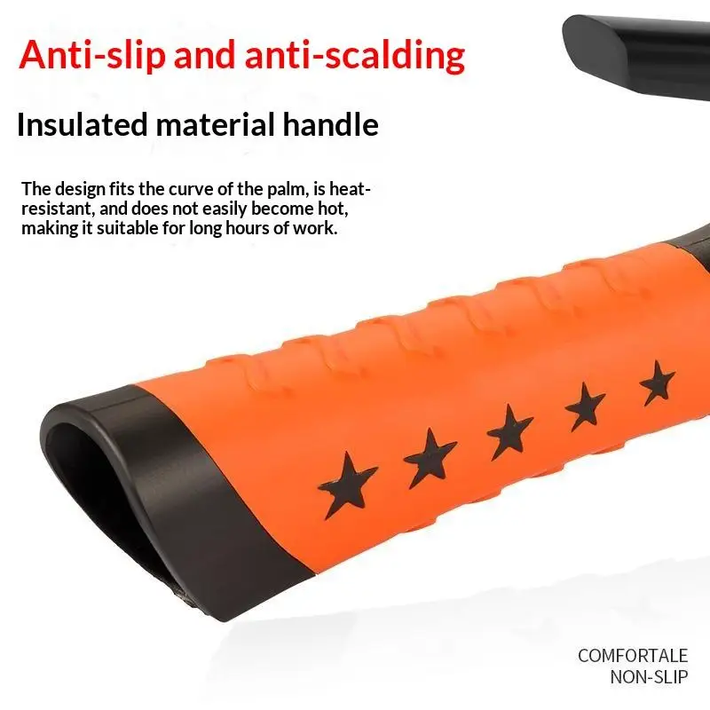 Heavy Duty Welding Electrode Holder Anti Scald Non Slip Grip Wear Resistant for Automotive Repair Welding Works