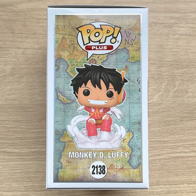 

Rare Limited Edition Funko Pop One Piece Monkey D Luffy Egghead Island Metallic #2138 Vinyl Figure Collectible Model Gift
