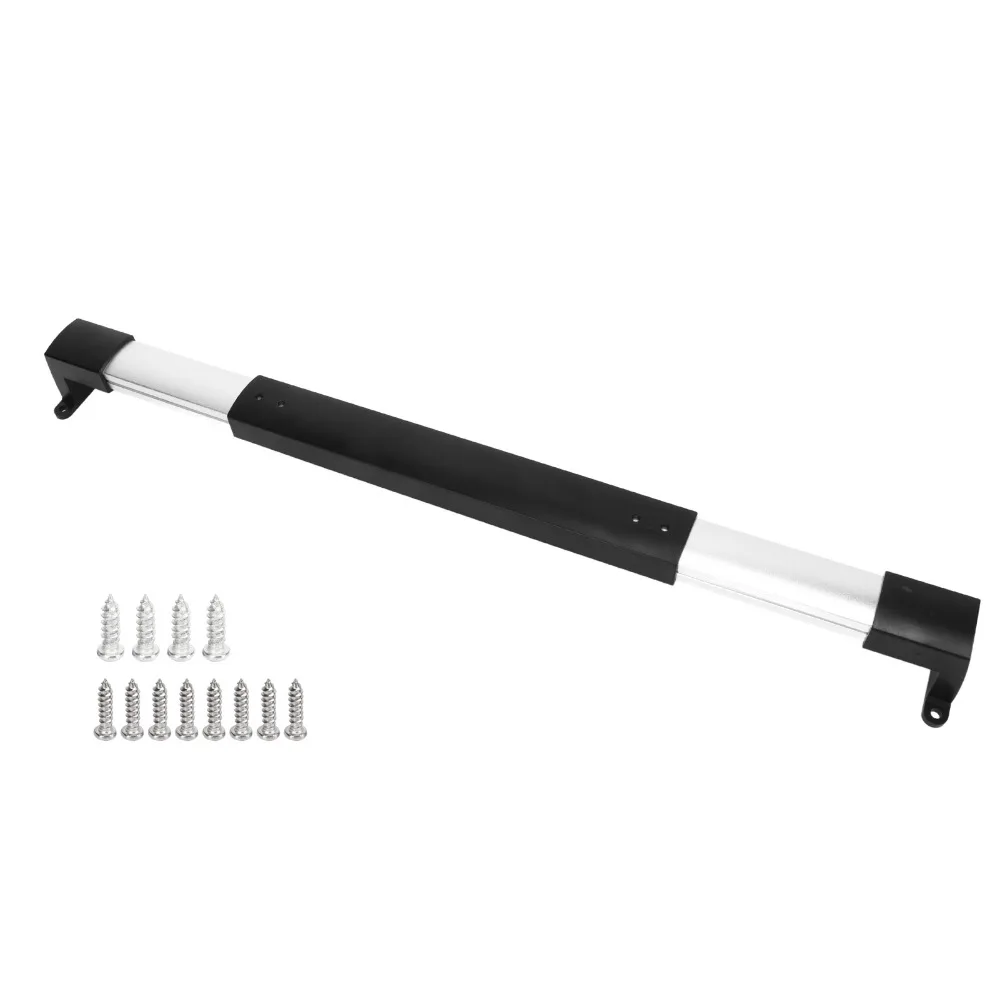 Grab Handle Adjustable RV Screen Door Handle Aluminum 21‑5/8in to 28‑5/8in Grab Bar Cross Bar RV