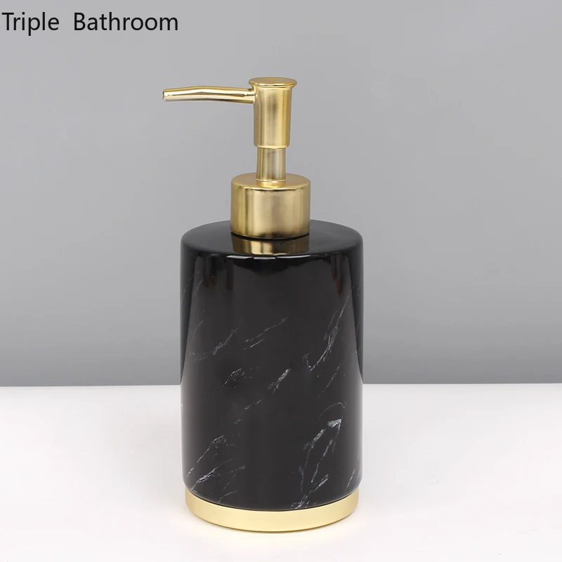 Nordic Style Ceramics Soap Dispenser Wristband Hand Dispenser  Home Bathroom Accessories Travel Portable Soap Liquid Bottle